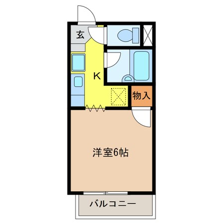 サープラスワン坂ノ尾の物件間取画像